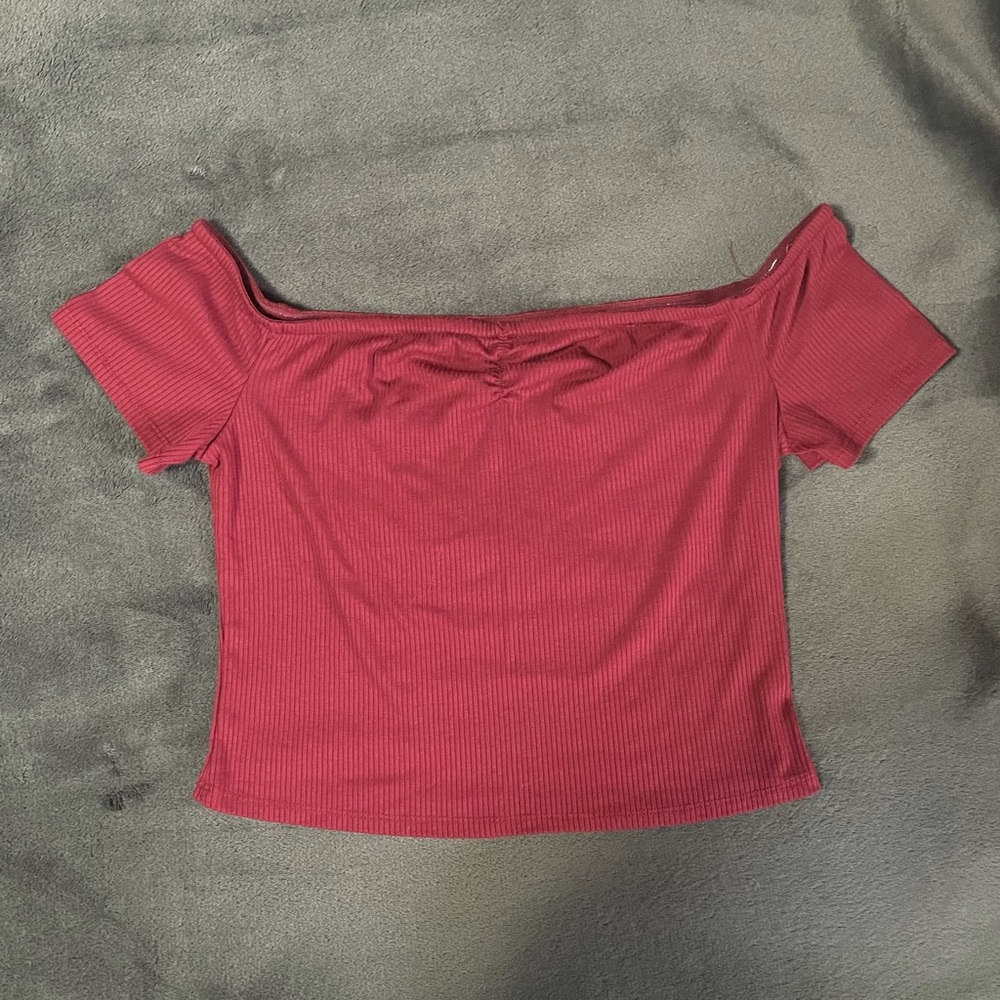 Mossimo Off the Shoulder Crop Top - Size L